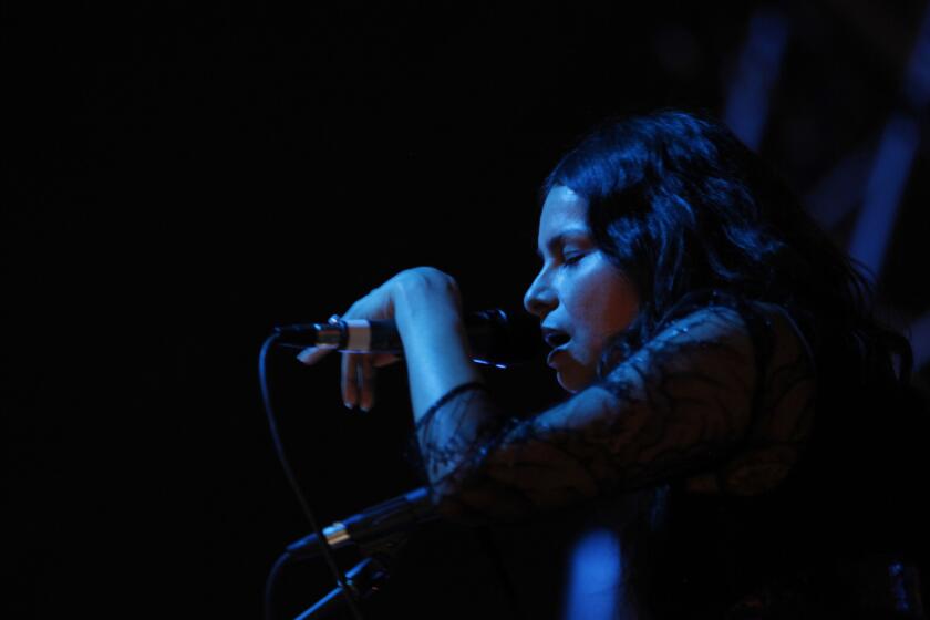 Hope Sandoval performs at Coachella with Mazzy Star in 2012.