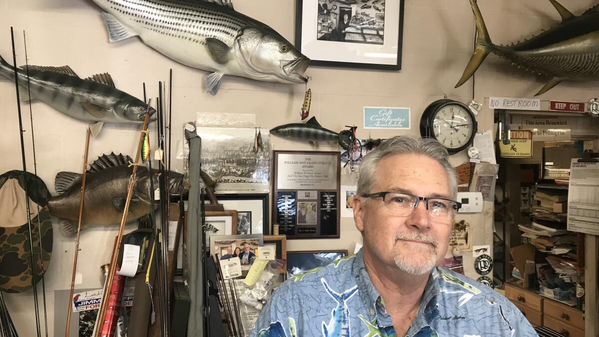 Column: San Diego fly-fishing haven Stroud Tackle is a treasure