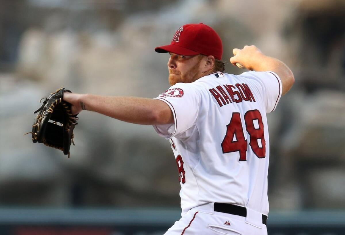 Opponents have been successful on 14 of 15 stolen-base attempts when Tommy Hanson is pitching this season.
