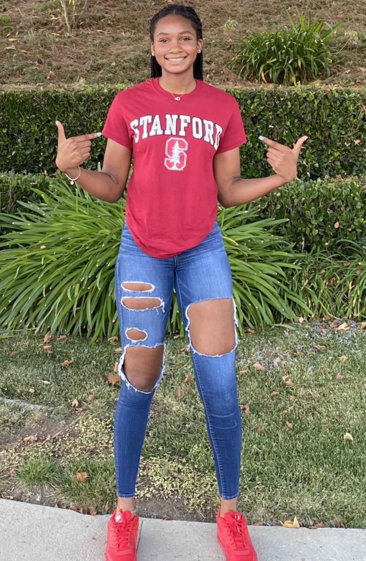 Stanford-bound Kiki Iriafen of Harvard-Westlake is hoping to begin the girls' basketball season next week.