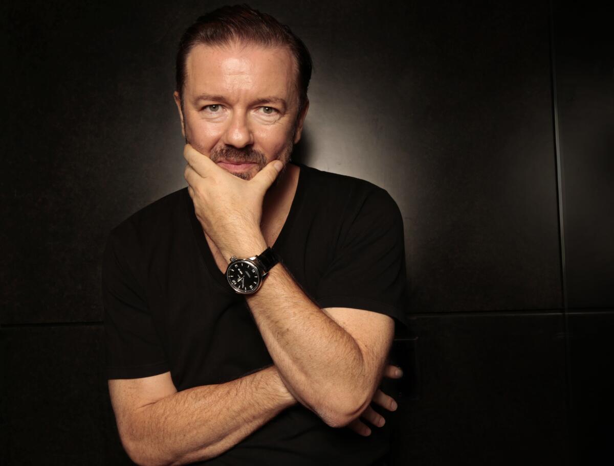 Ricky Gervais is making a movie based on his David Brent character from "The Office."