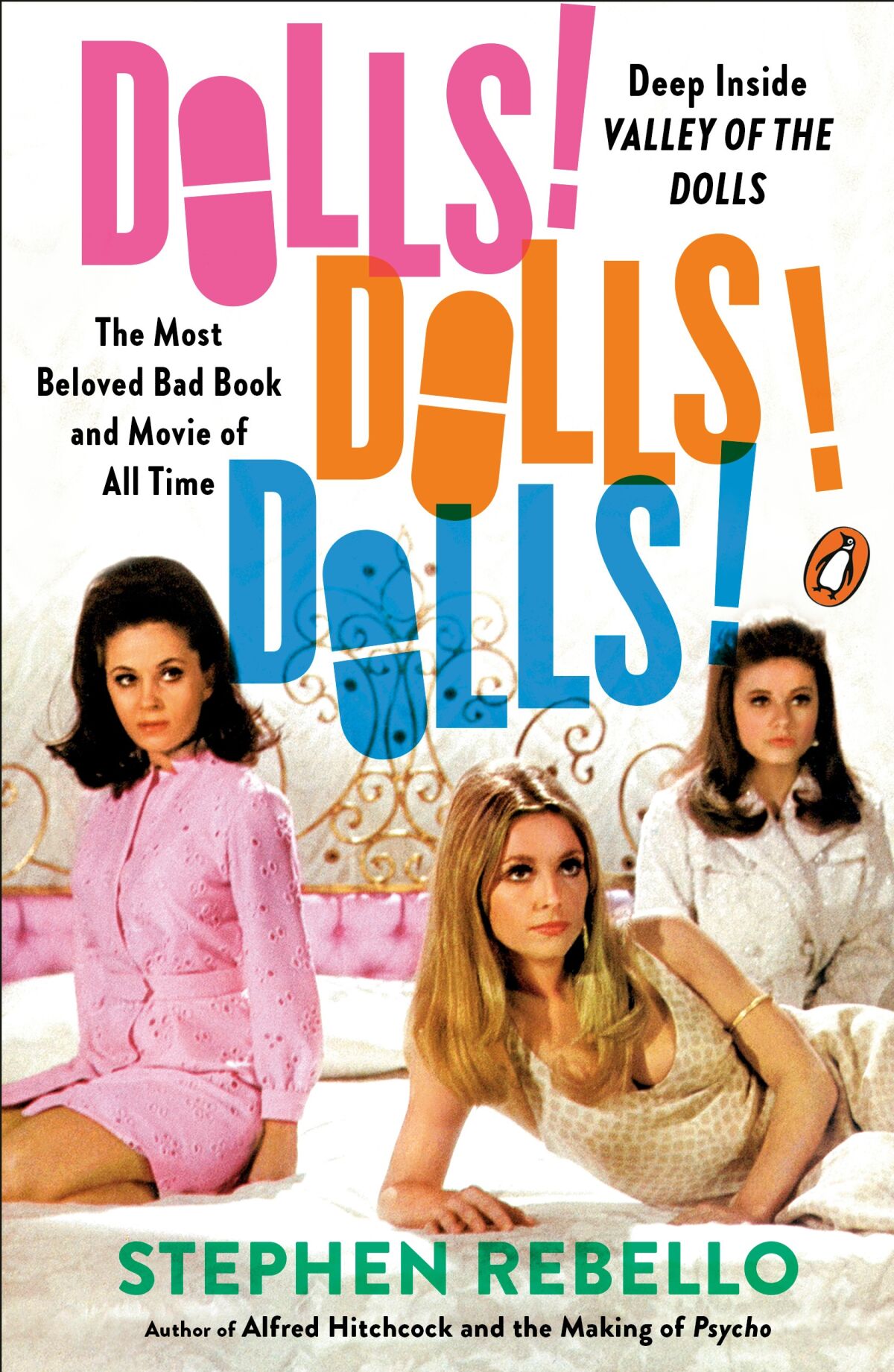 A book cover for "Dolls! Dolls! Dolls!," by Stephen Rebello. Credit: Penguin Books