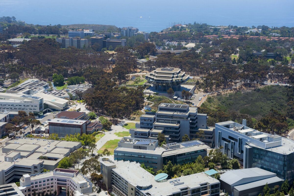 About 14,500 students are expected to live on campus at UC San Diego once the fall quarter begins Sept. 28.