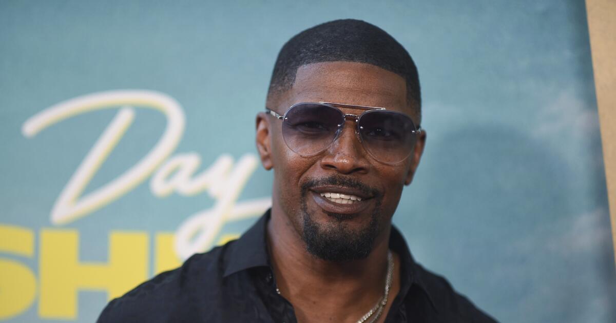 Jamie Foxx shares first video update since hospitalization