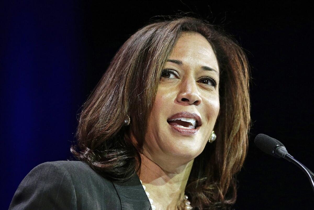 California Atty. Gen. Kamala D. Harris has taken action to prevent an anti-gay initiative from making the ballot.