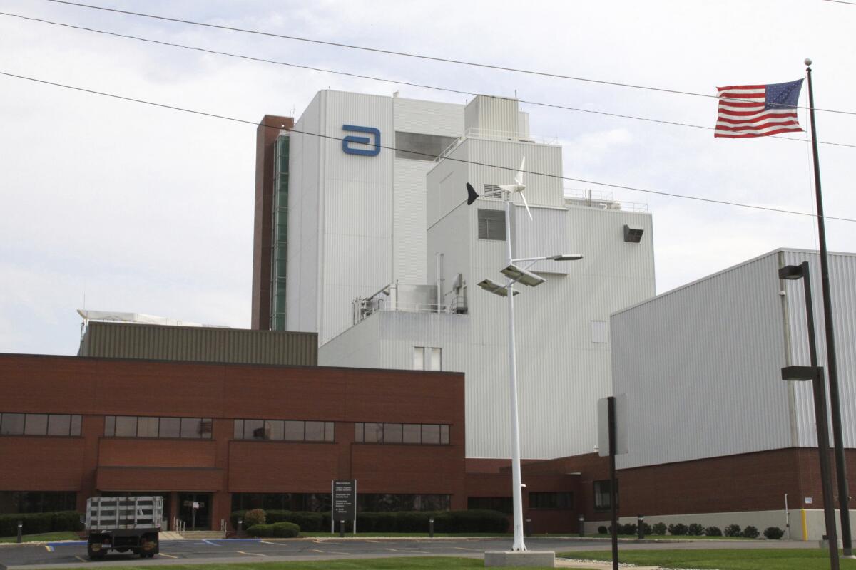 An Abbott Laboratories manufacturing plant.