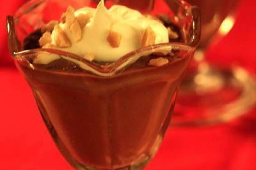 Lawry's Nutella chocolate espresso Kahlua mousse..