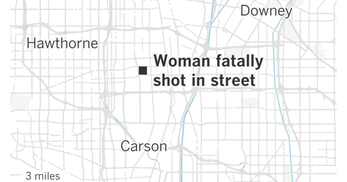 Wanita ditemukan tewas tertembak di jalan Compton