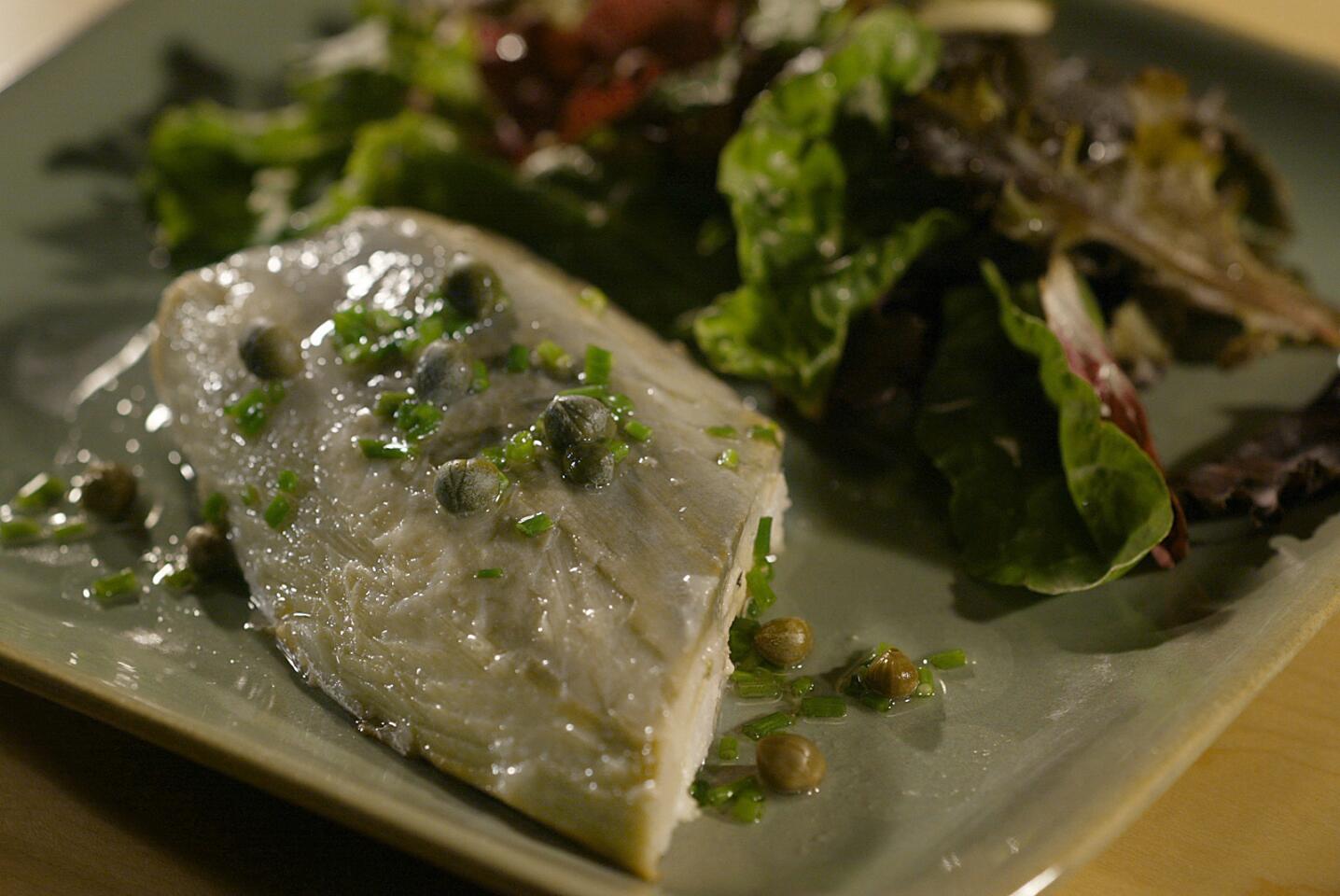 Mackerel pickled in white wine