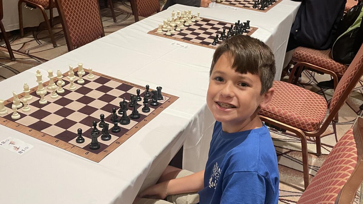 La Jolla boy wins San Diego chess tournament and places high in