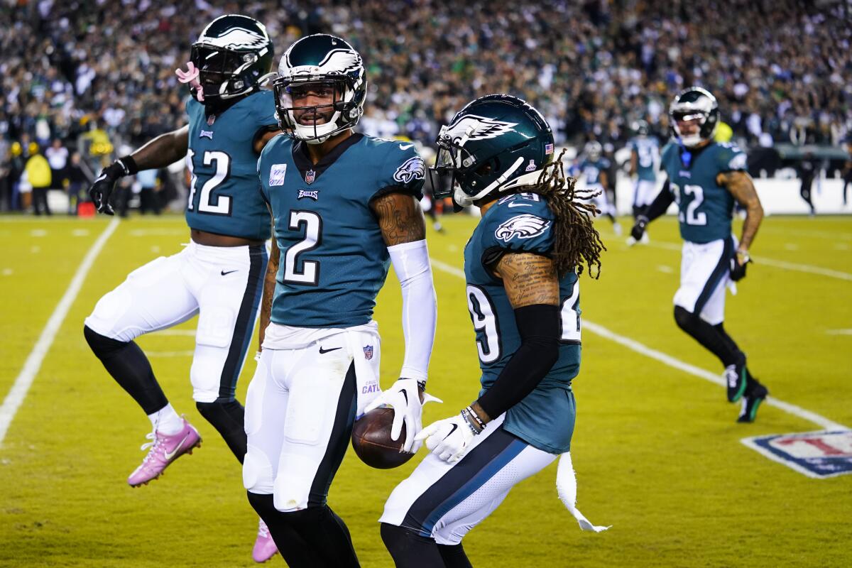 Eagles take 3rd 6-0 start in franchise history into off week - The San  Diego Union-Tribune