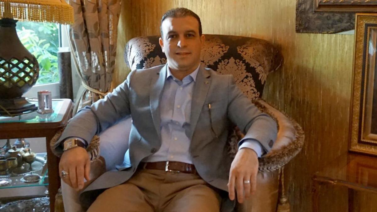 Muhammad Erdogan, a Syrian businessman who became a Turkish citizen in 2016 and is running for parliament, in his home near Bursa, Turkey.