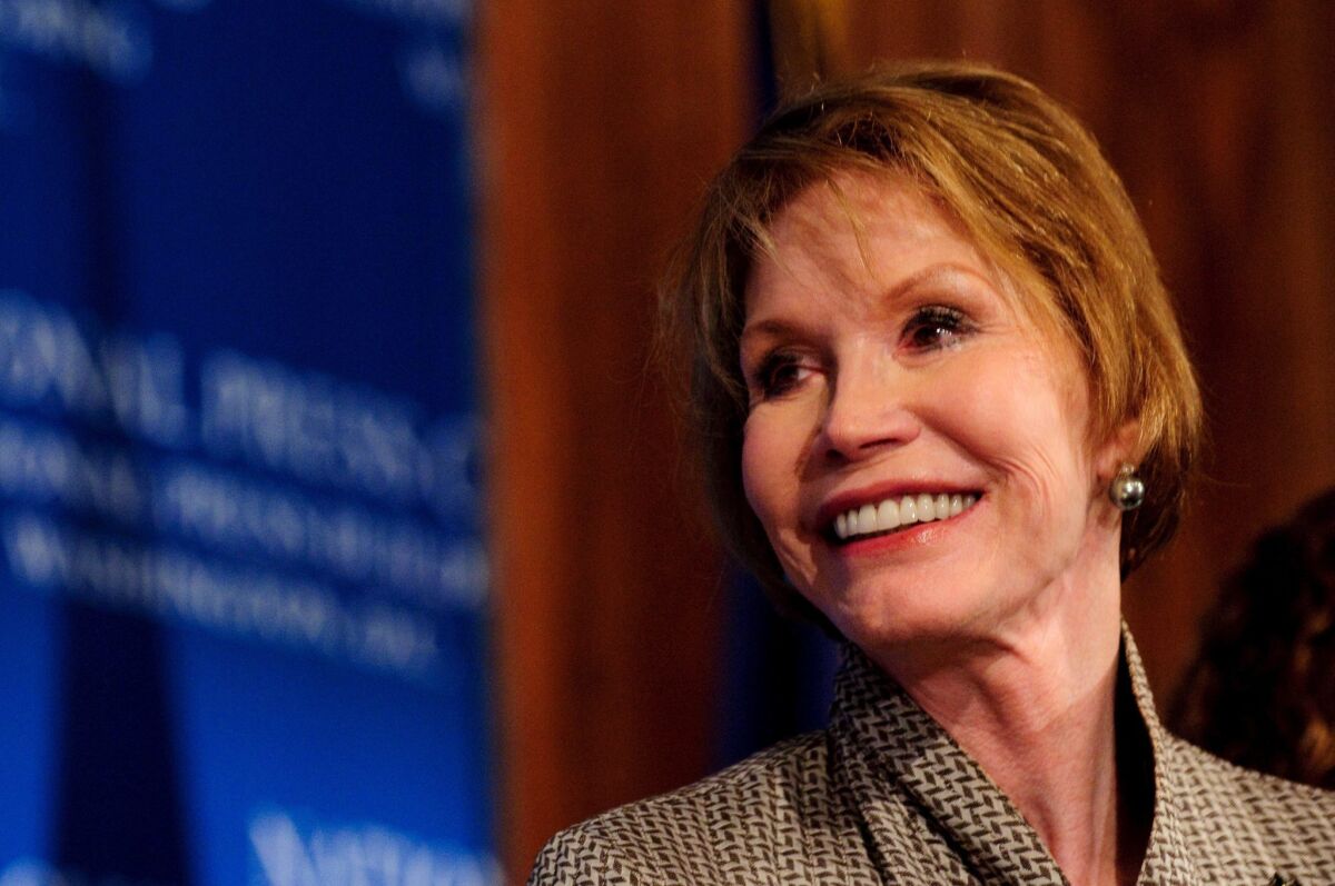 Actress Mary Tyler Moore in 2009.