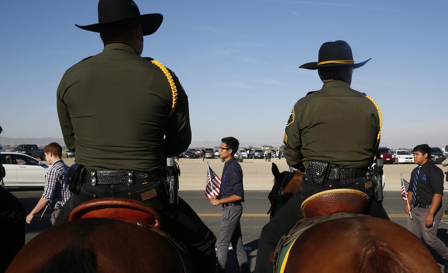 Funeral for L.A. County Sheriff's Sgt. Steve Owen