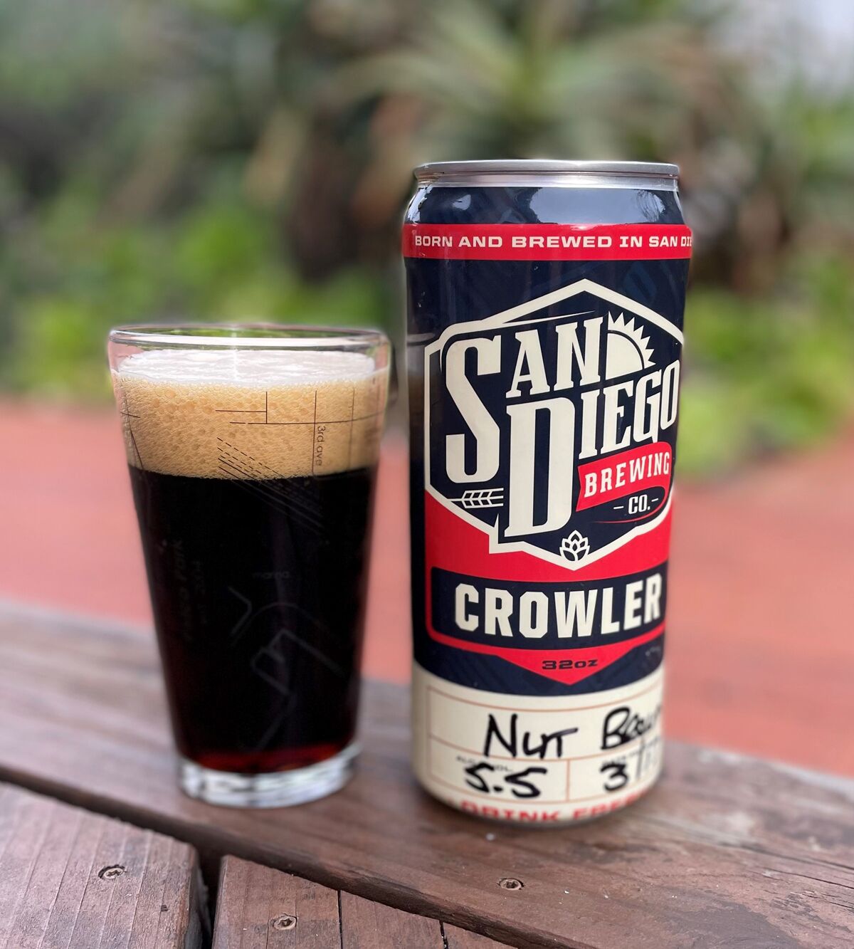 San Diego Brewing Company's Old Town Nut Brown ale.