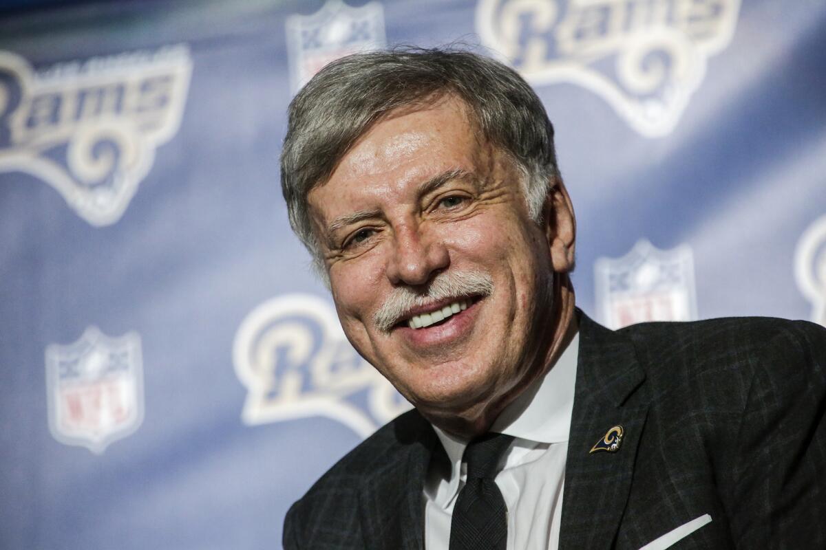 Rams owner Stan Kroenke says buying the ranch in Texas is an "incredible opportunity."