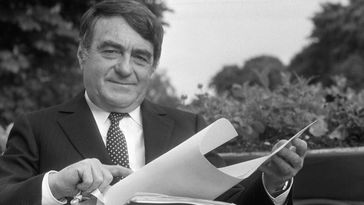 French filmmaker Claude Lanzmann is shown May 1985 in Paris. Lanzmann, director of the groundbreaking "Shoah" died Thursday.