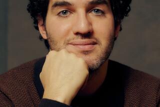 NEW YORK, NY - DECEMBER 12, 2023: Actor, director, and producer Benny Safdie poses for a portrait inside photographer Evelyn Freja's home studio on Tuesday, December 12, 2023 in New York. (Evelyn Freja / For The Times)