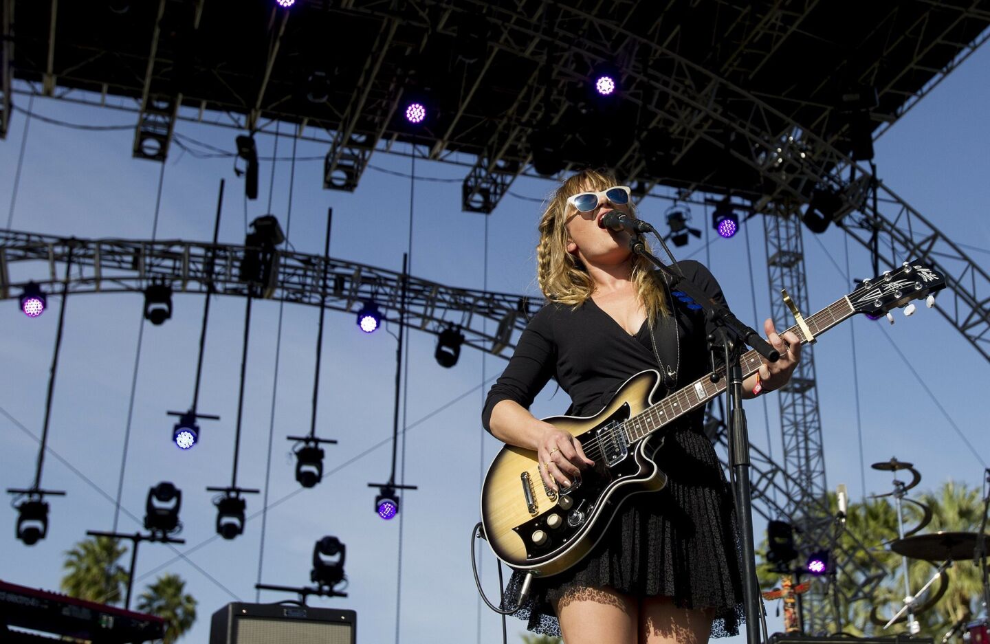 The 2015 Coachella Valley Music and Arts Festival gets underway. Julia Stone of Angus and Julia Stone on the Outdoor Stage Friday.