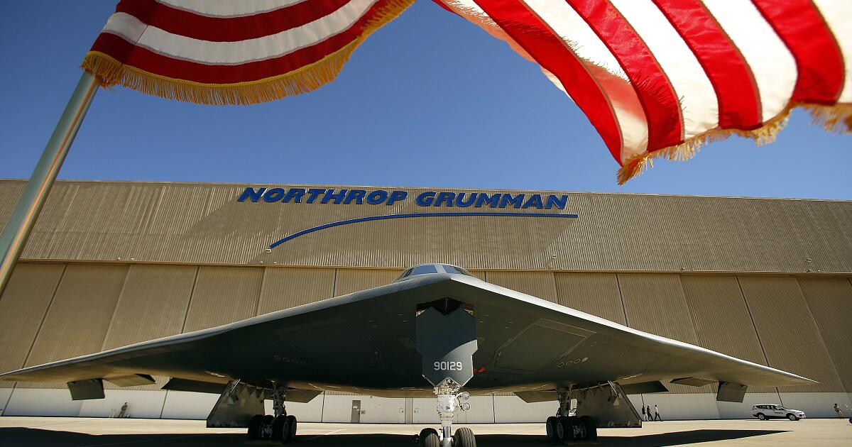 Northrop Grumman could eliminate as many as 1,000 jobs in Southern California