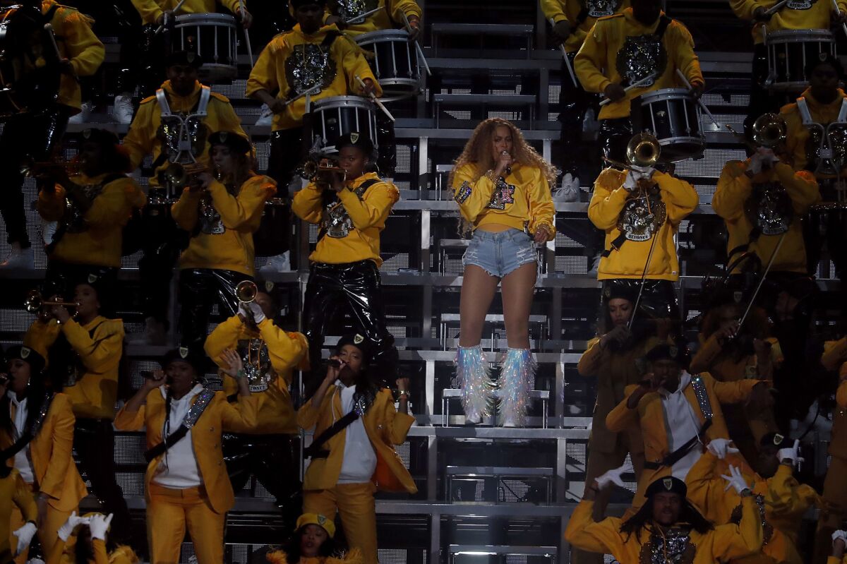 Beyoncé takes center stage during her long-awaited Coachella performance.