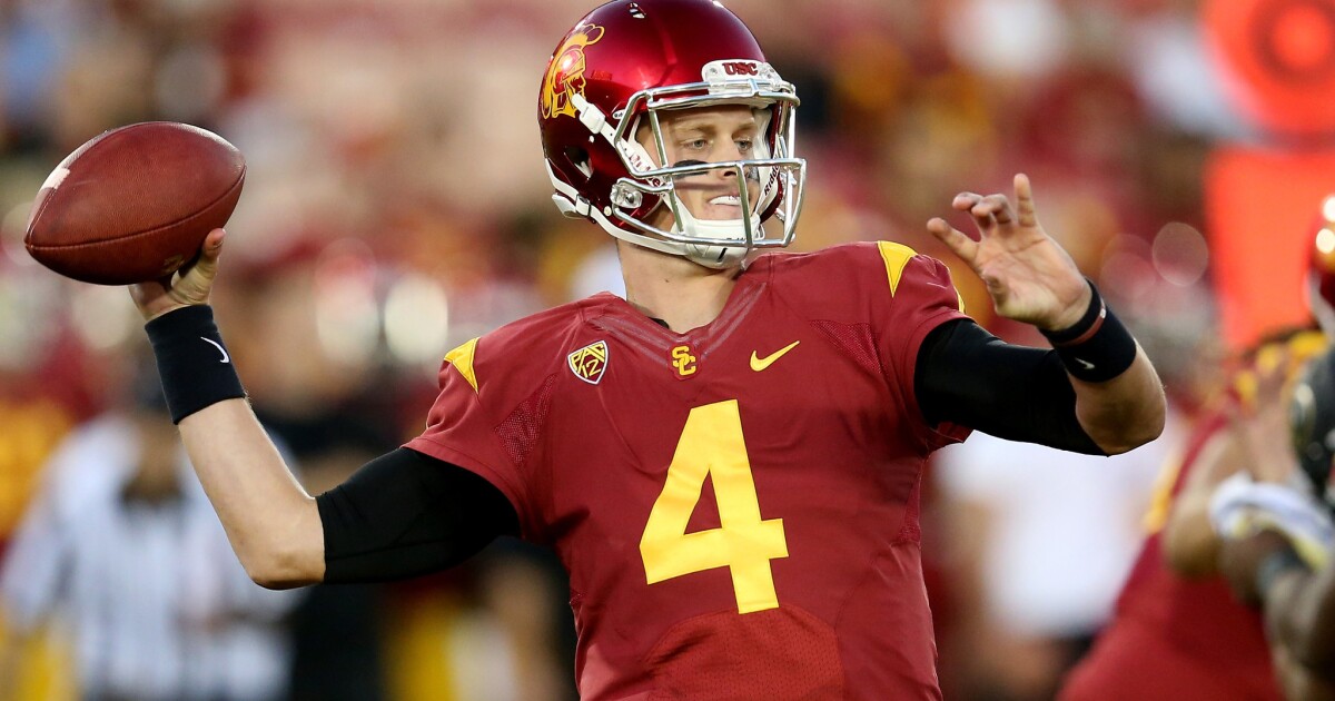 USC backup quarterback Max Browne gains experience from one play Los