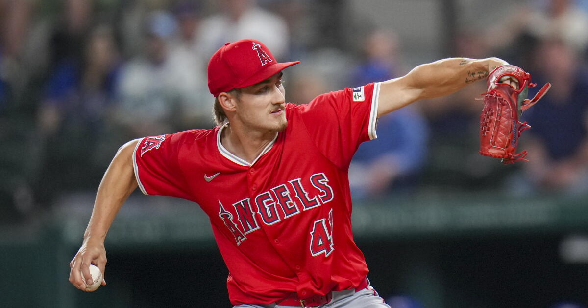 Alejandro Rangel Baseball Angels struggle at the plate again and are swept by the Rangers - Los ...