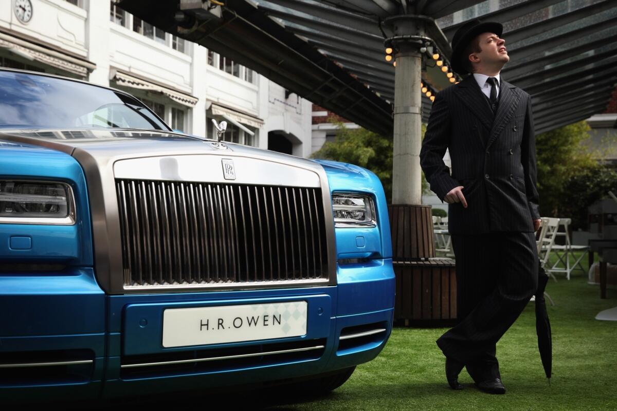 Sales of Rolls-Royce luxury cars have soared in the U.S. through the first half of this year.