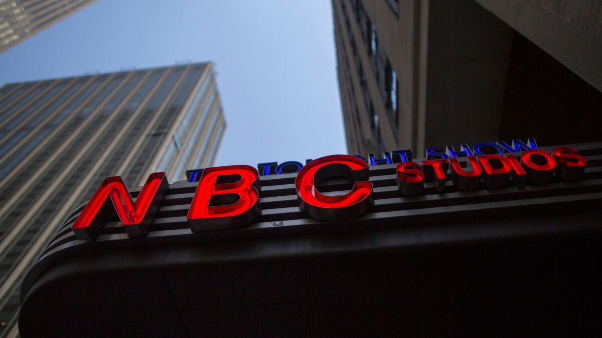 NBC News headquarters in Manhattan