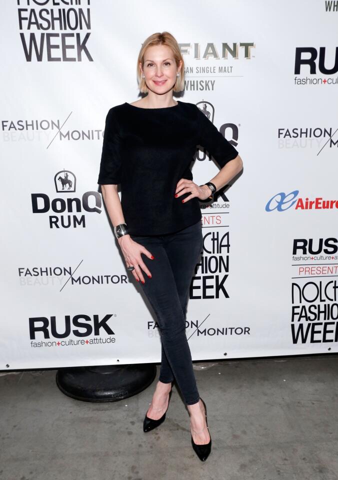 Kelly Rutherford attends Nolcha Fashion Week.