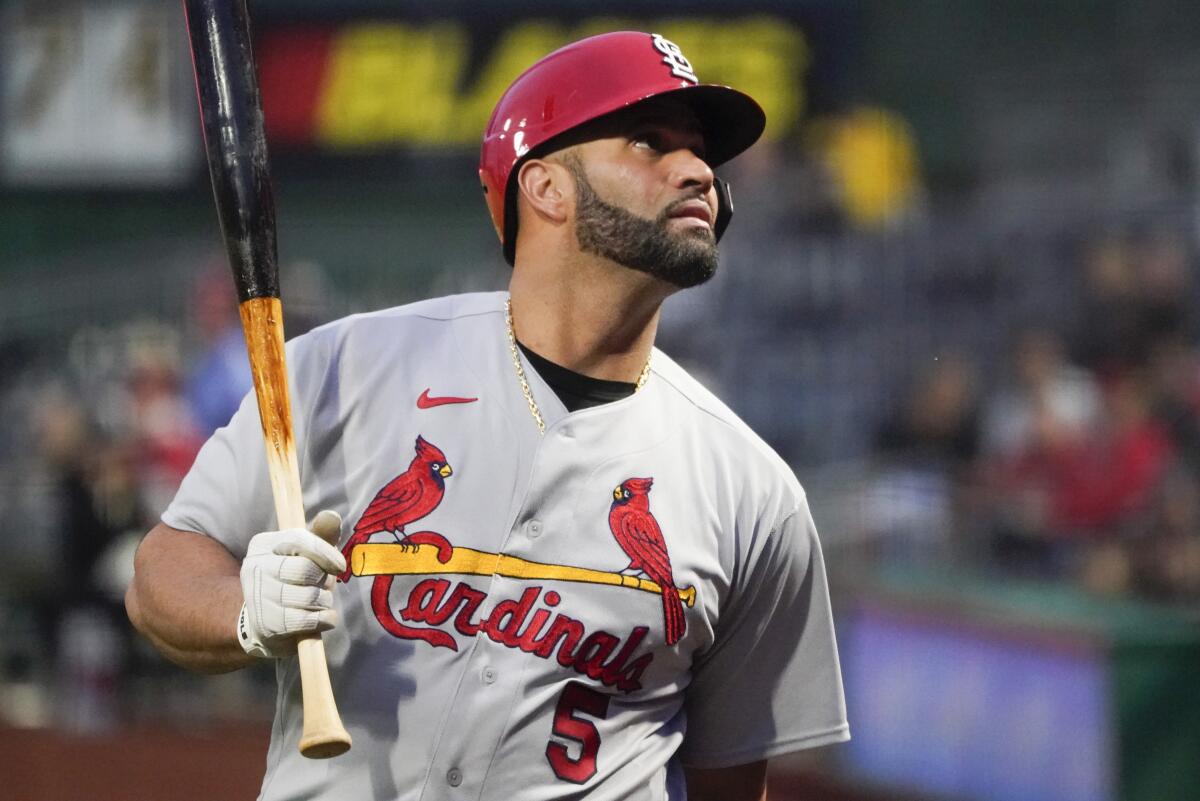 Why Cardinals' Albert Pujols nearly retired before going on second