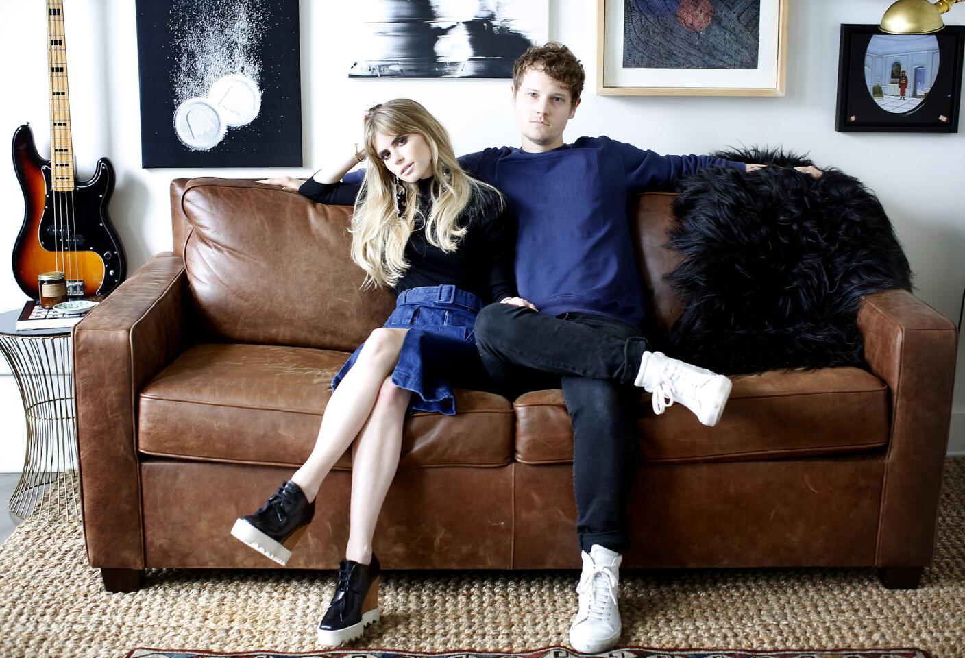 Tour Carlson Young and Isom Innis' DTLA loft