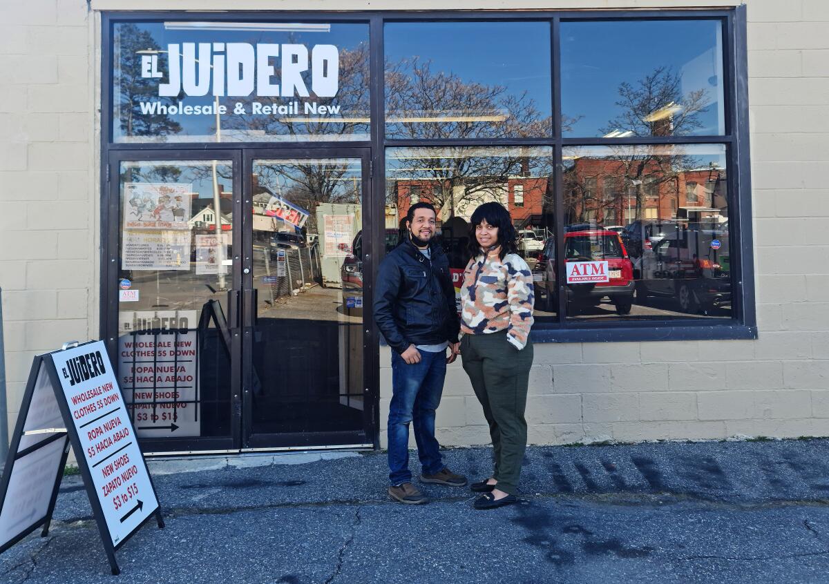 Juan and Katherine Castillo, owners of El Juidero Wholesale and Retail
