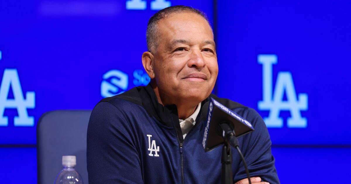 Dave Roberts acredita que esses Dodgers podem ser os melhores de todos os tempos