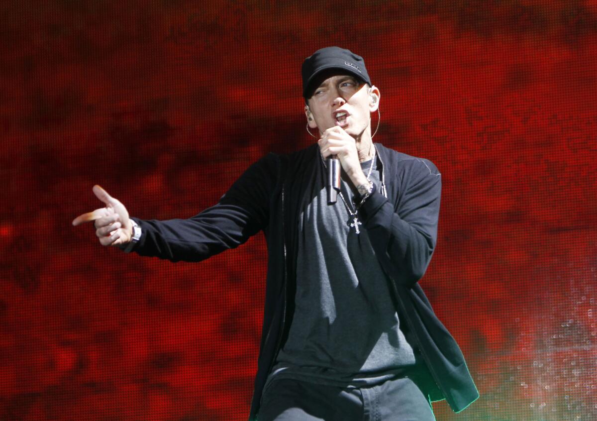 Eminem has released a new single, "Campaign Speech."