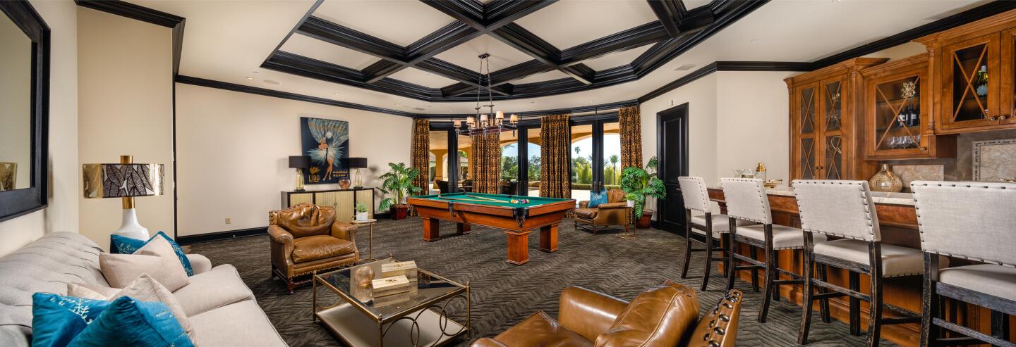 The billiards room.