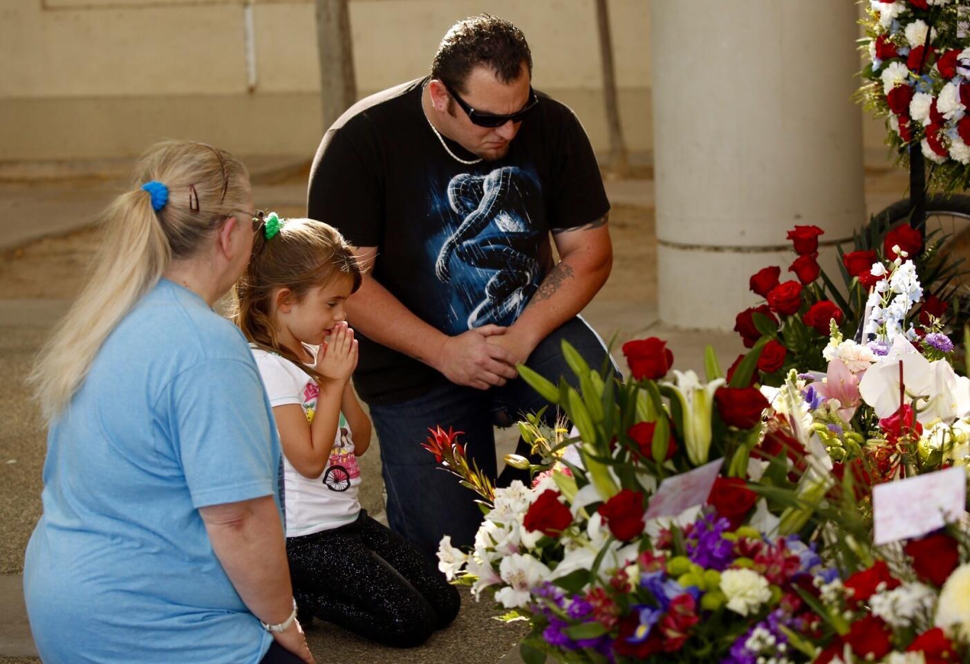 Memorial for L.A. County sheriff’s Sgt. Steve Owen