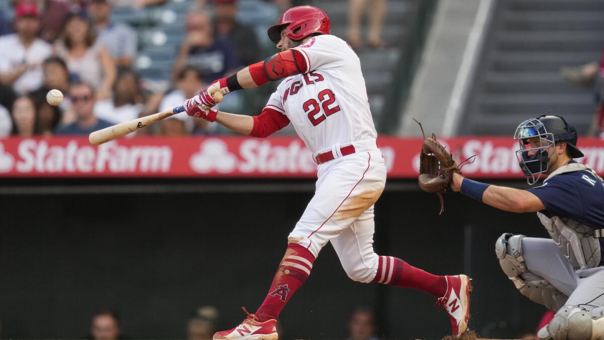 Logan Gilbert won't back down from hot-hitting Mike Trout and it led to his  fifth homer in four wins vs. Mariners