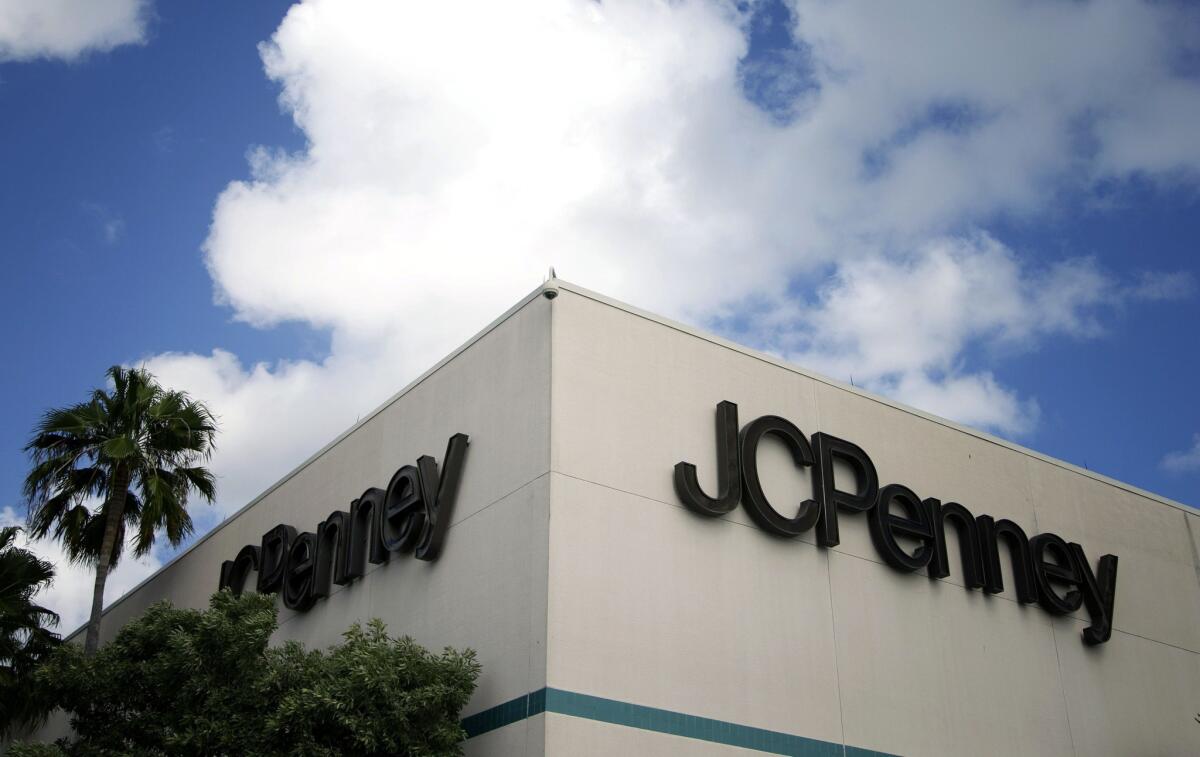 A JCPenney store. Lenders have agreed to team up with mall landlords to buy the bankrupt chain.