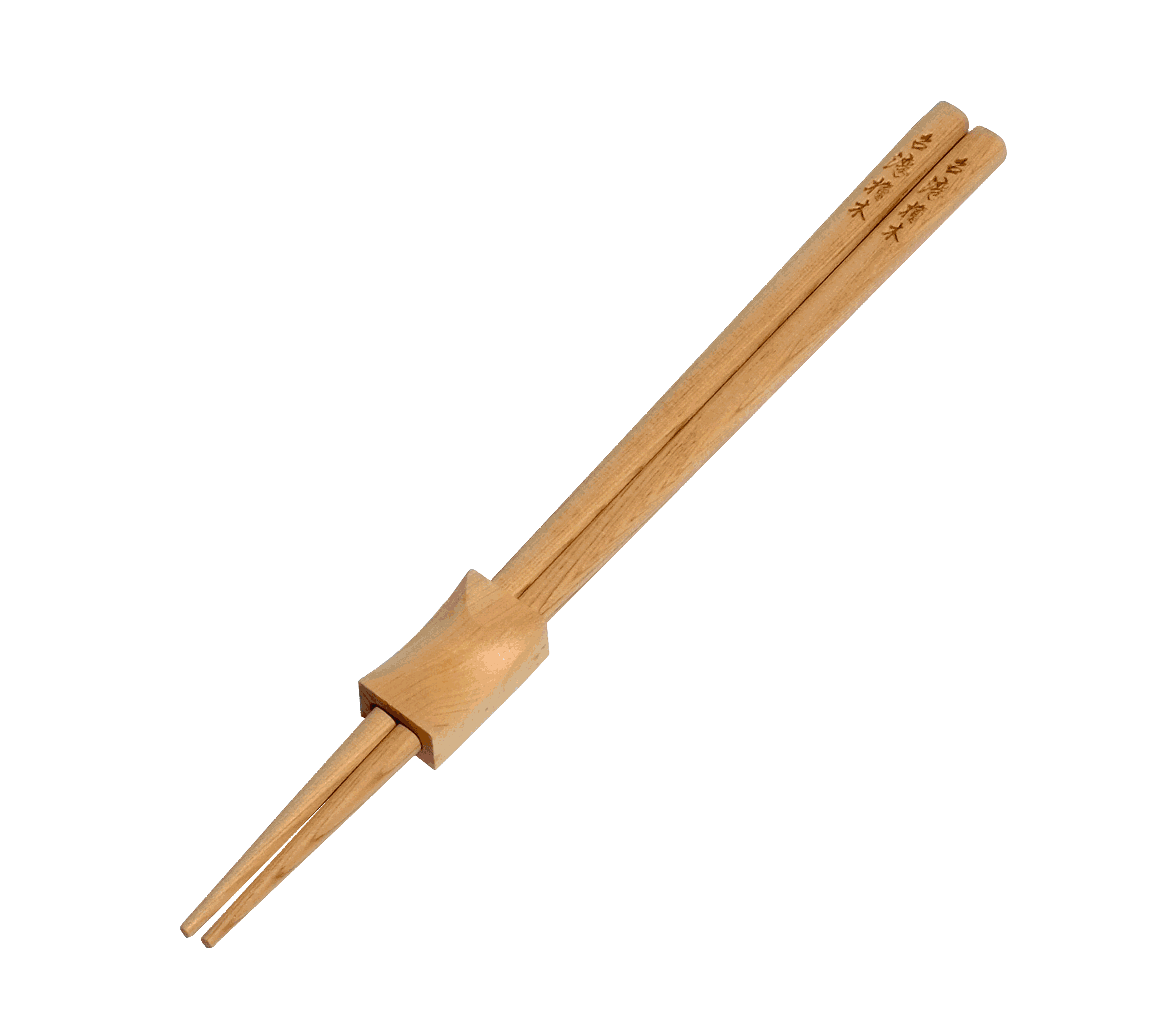 Alternating images of a pair of wood chopsticks, a beer glass and a kitchen knife from the Wax Apple 
