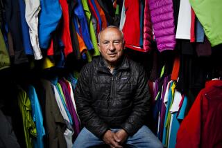 Clendenin, Jay –– B581077317Z.1 VENTURA, CA ––FEBRUARY 25, 2011–– Yvon Chouinard, founder and owner of outdoor clothing company Patagonia, Inc., is photographed for Patt Morrison's weekly column at company headquarters in Ventura, Ca., Feb. 25, 2011. Chouinard began his career in the outdoor world by designing, manufacturing, and distributing rock climbing equipment in the late 1950's. (Jay L. Clendenin/Los Angeles Times)