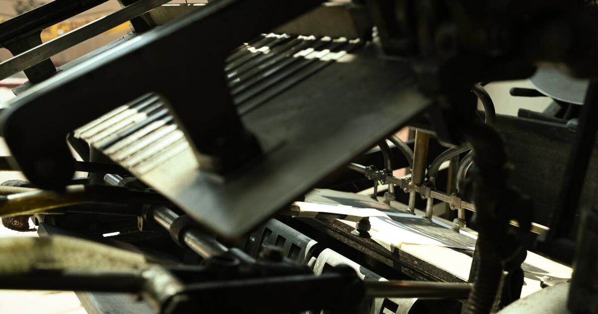 Inside L.A.'s oldest letterpress printer beloved by celebs, from Oprah to Jon Hamm