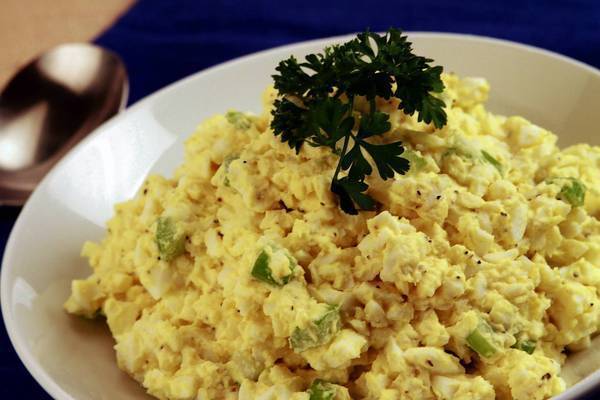 This classic comes together in minutes. Recipe: Canter's egg salad