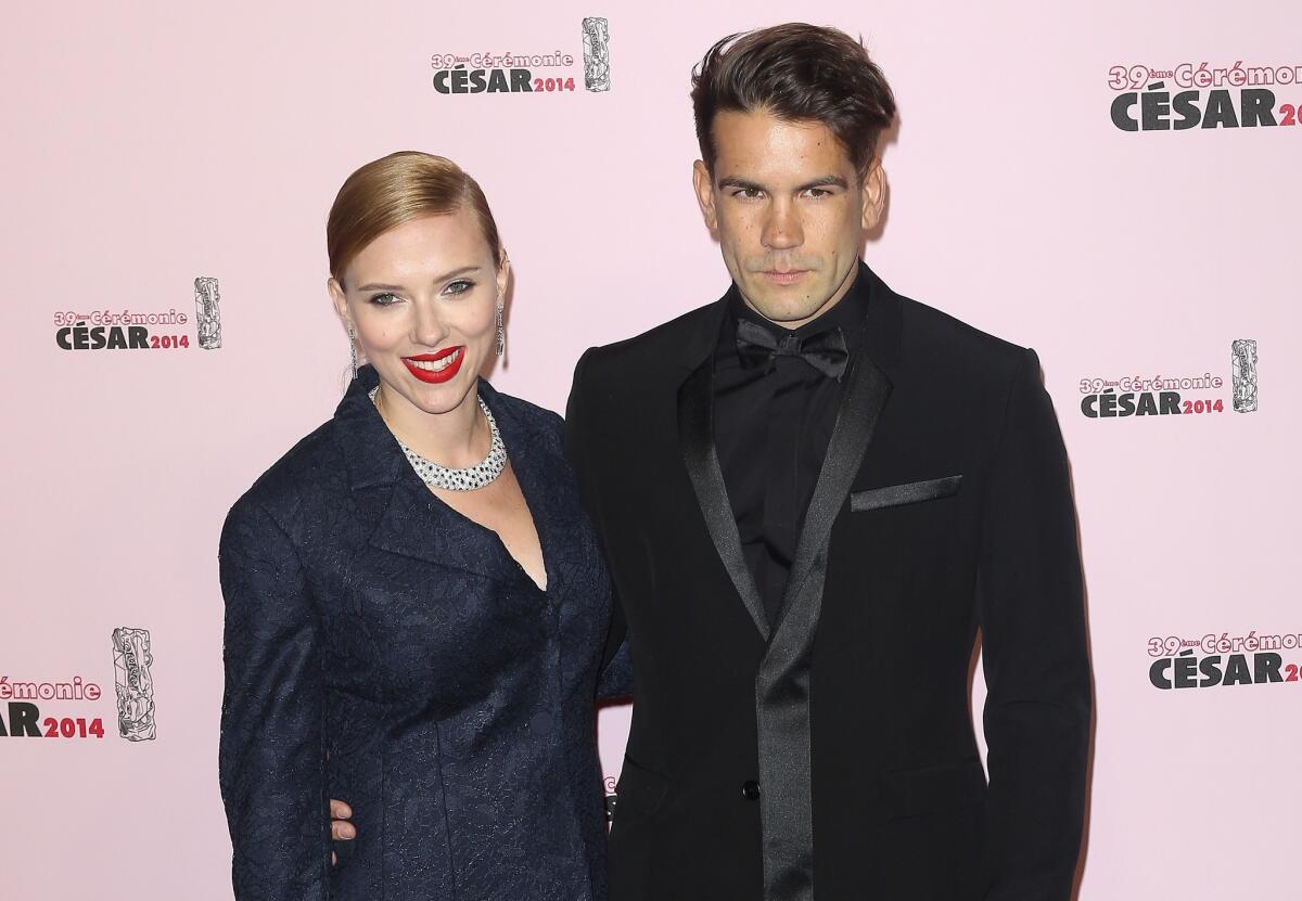 Actress Scarlett Johansson and fiance Romain Dauriac welcome their first child, a baby girl named Rose.