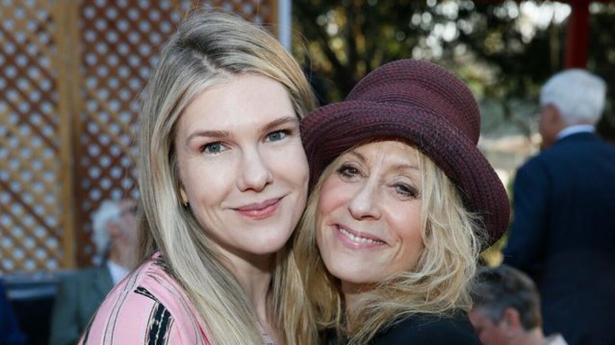 Lily Rabe, left, and Judith Light attend the opening night of Shakespeare Center of Los Angeles' production of "Henry IV."