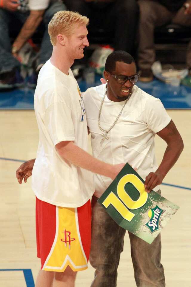 Chase Budinger, Sean Combs