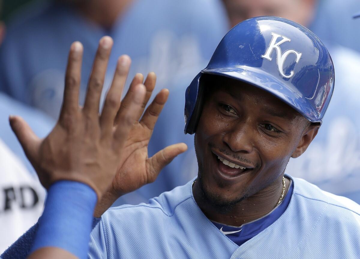 Kansas City Royals outfielder Jarrod Dyson is back to stealing bases again after a month-long absence due to injury.