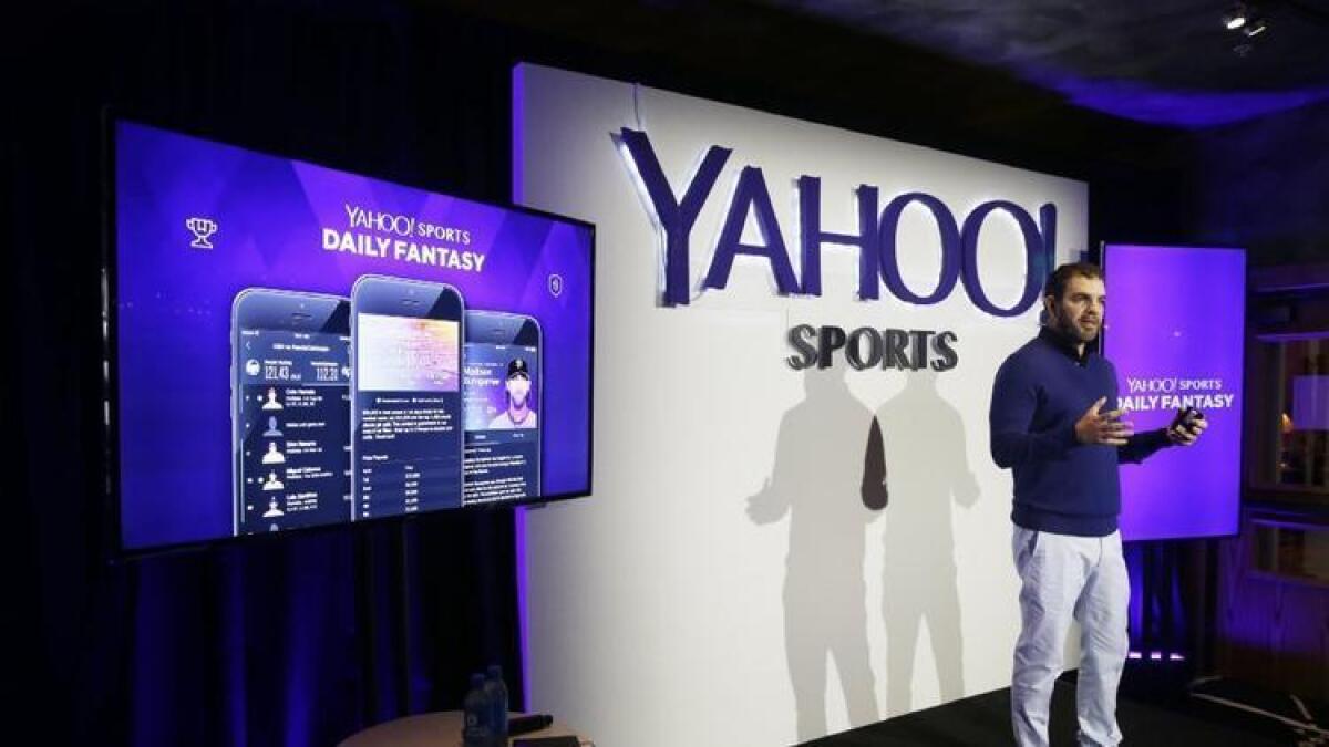 Ken Fuchs, vice president of publisher products at Yahoo, discusses the newly launched Yahoo Sports Daily Fantasy contest in July.