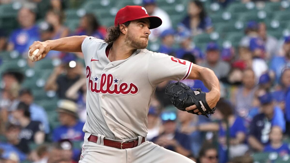 Aaron Nola rarely shows emotion on mound