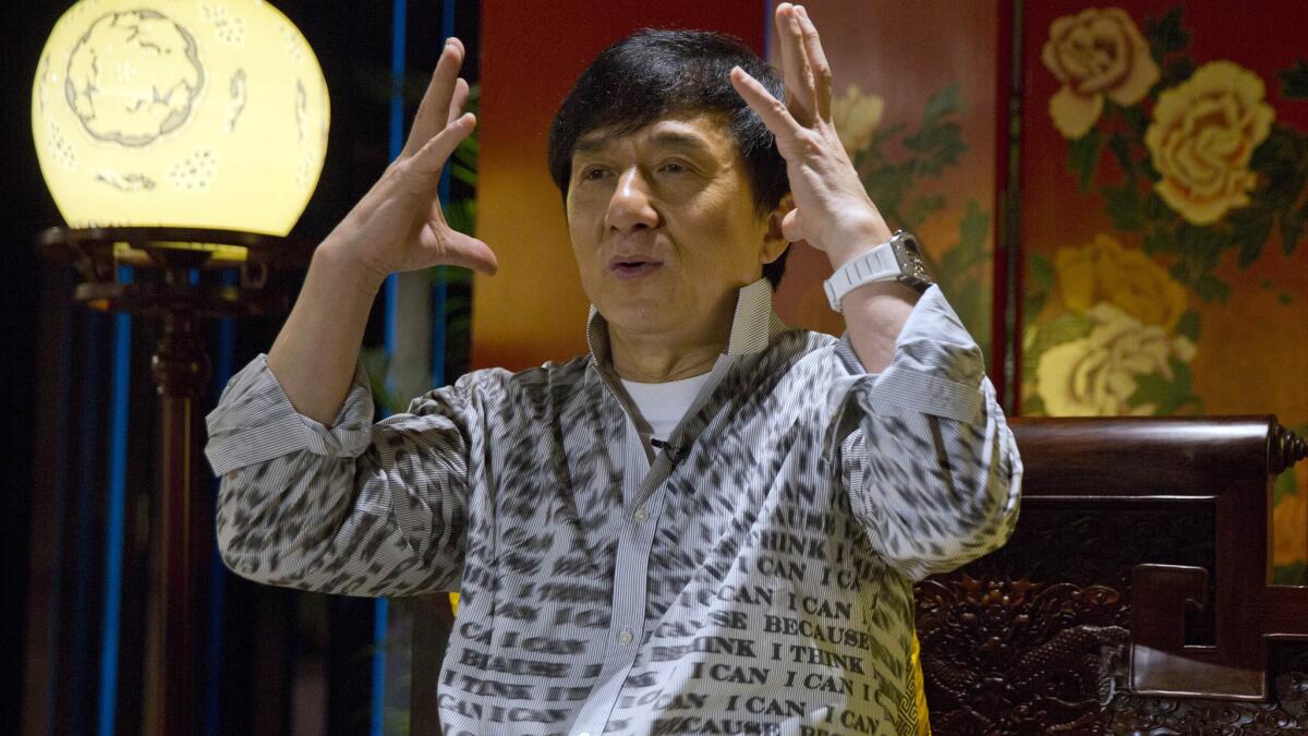 Jackie Chan's 'Dragon Blade' rules Chinese box office during holiday - Los  Angeles Times
